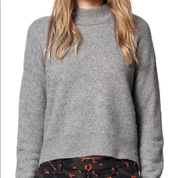 ZADIG & VOLTAIRE Eva Cashmere Blend Sweater - Picture 4 of 6